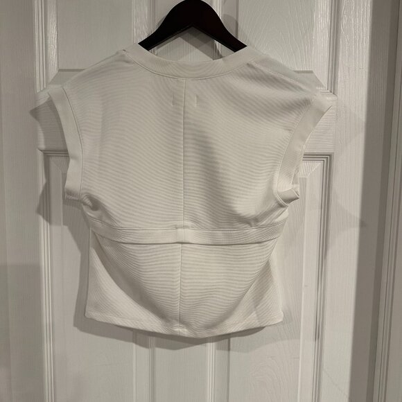Maeve by Anthropologie white top NWT - Picture 2 of 4
